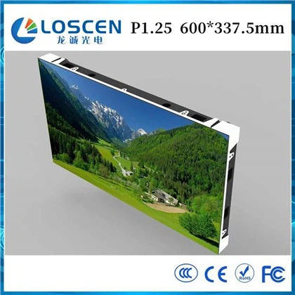LED indoor Ultra HD ekrano modulis P1.25 liejimo aliuminio dėžutė